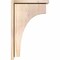 Ekena Millwork Huntington Smooth Corbel w/Backplate, Douglas Fir, 5 1/2"W x 14"D x 22"H COR06X14X22HUN01SDF - alternate 2
